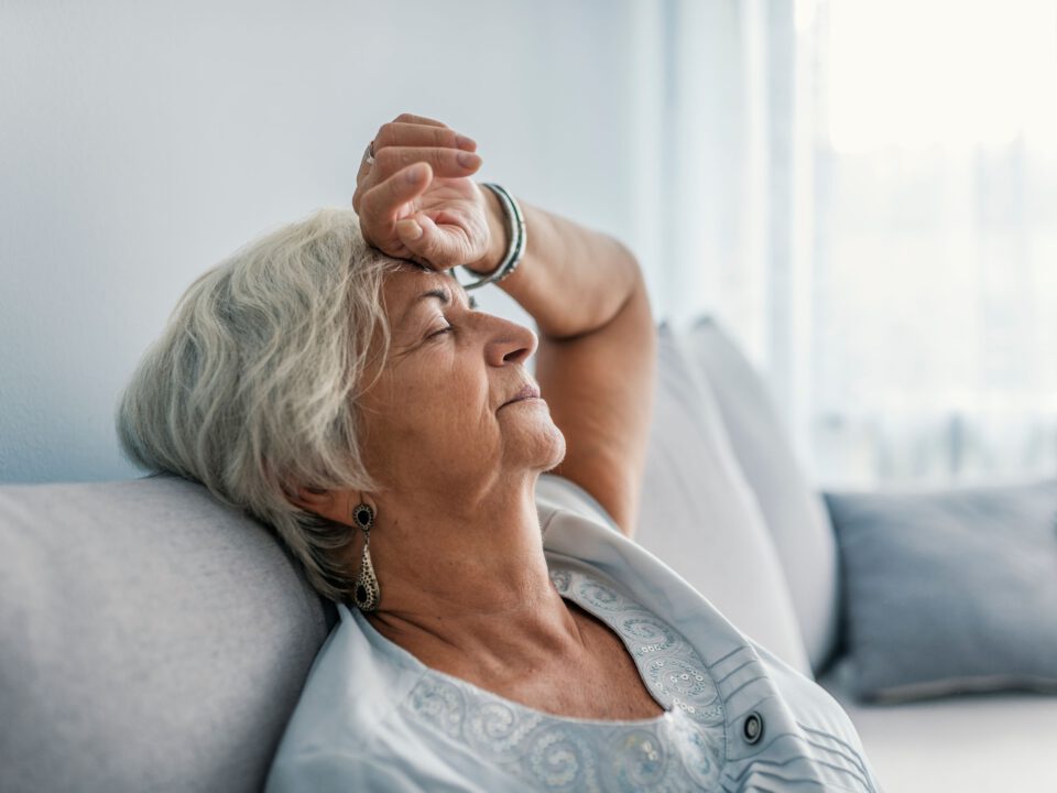 Woman tired